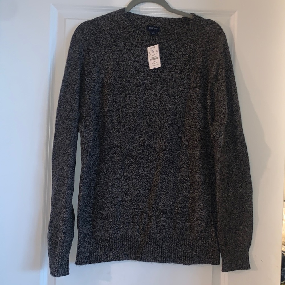 Men’s NWT Grey multi sweater - JCREW size L